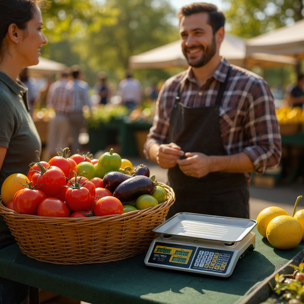 Multinex Hassas Ölçüm – Dijital Market Terazisi