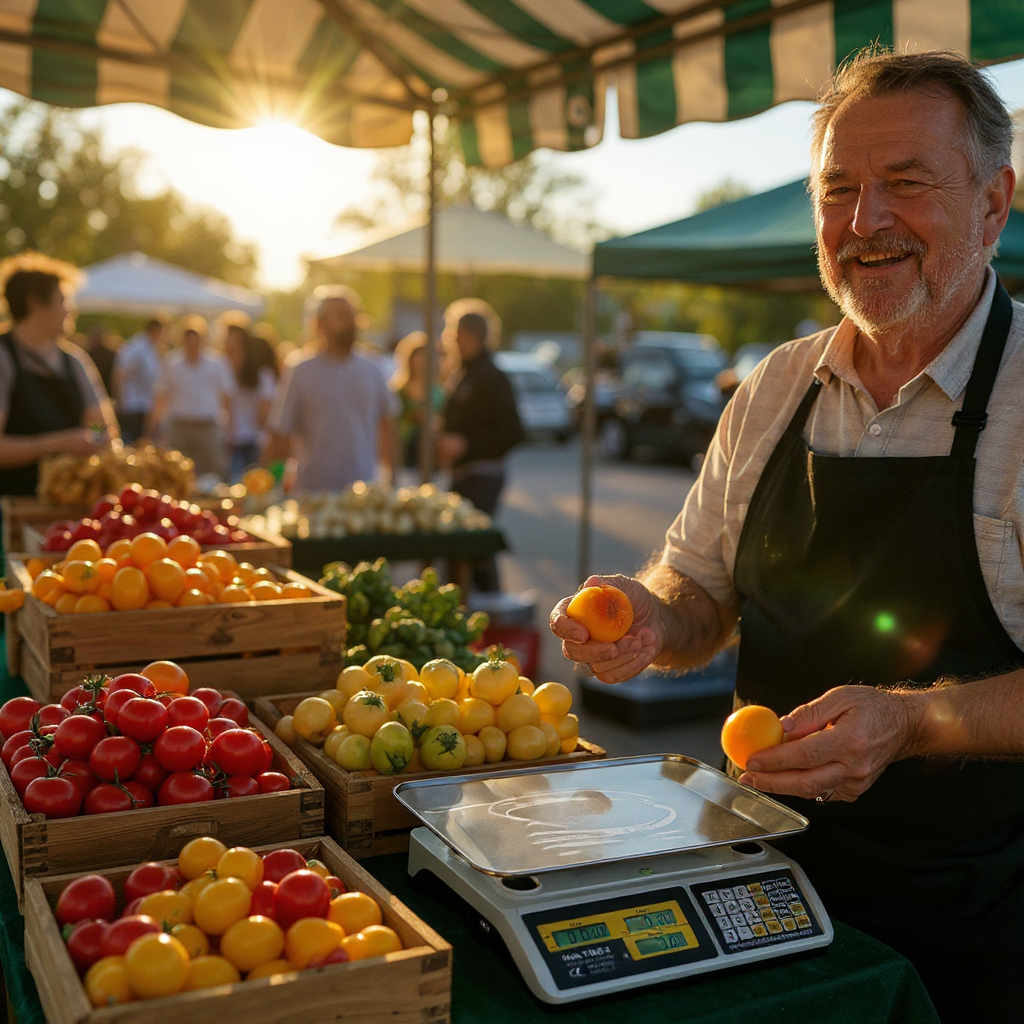 Multinex Hassas Ölçüm – Dijital Market Terazisi