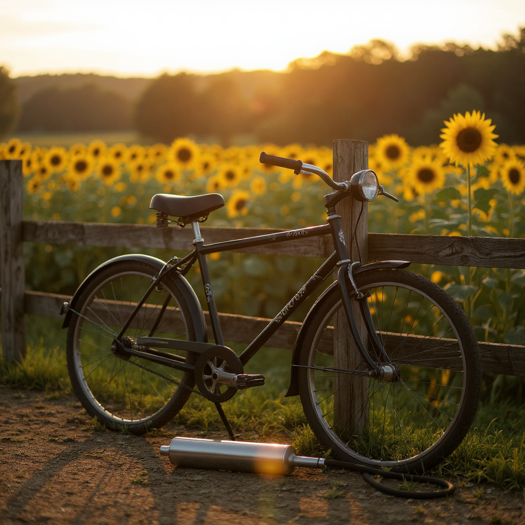 Nerox Ayaklı Bisiklet Pompası