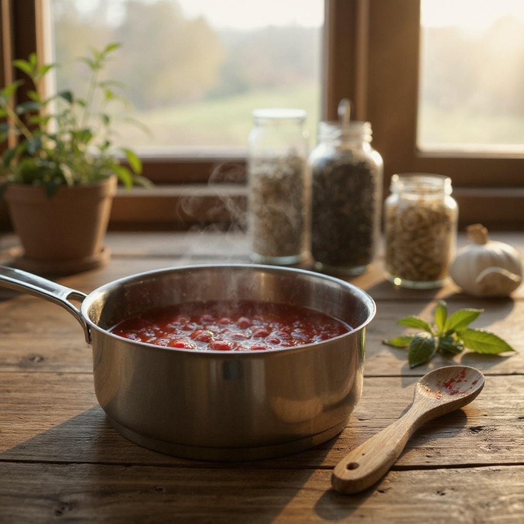 Evimsaray Çelik Sos Tenceresi