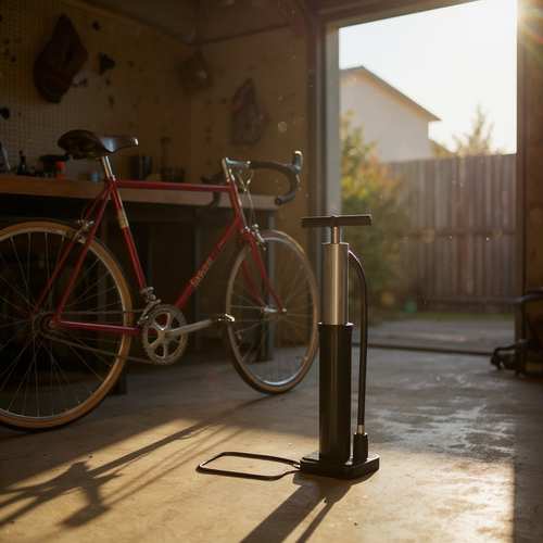 Nerox Ayaklı Bisiklet Pompası